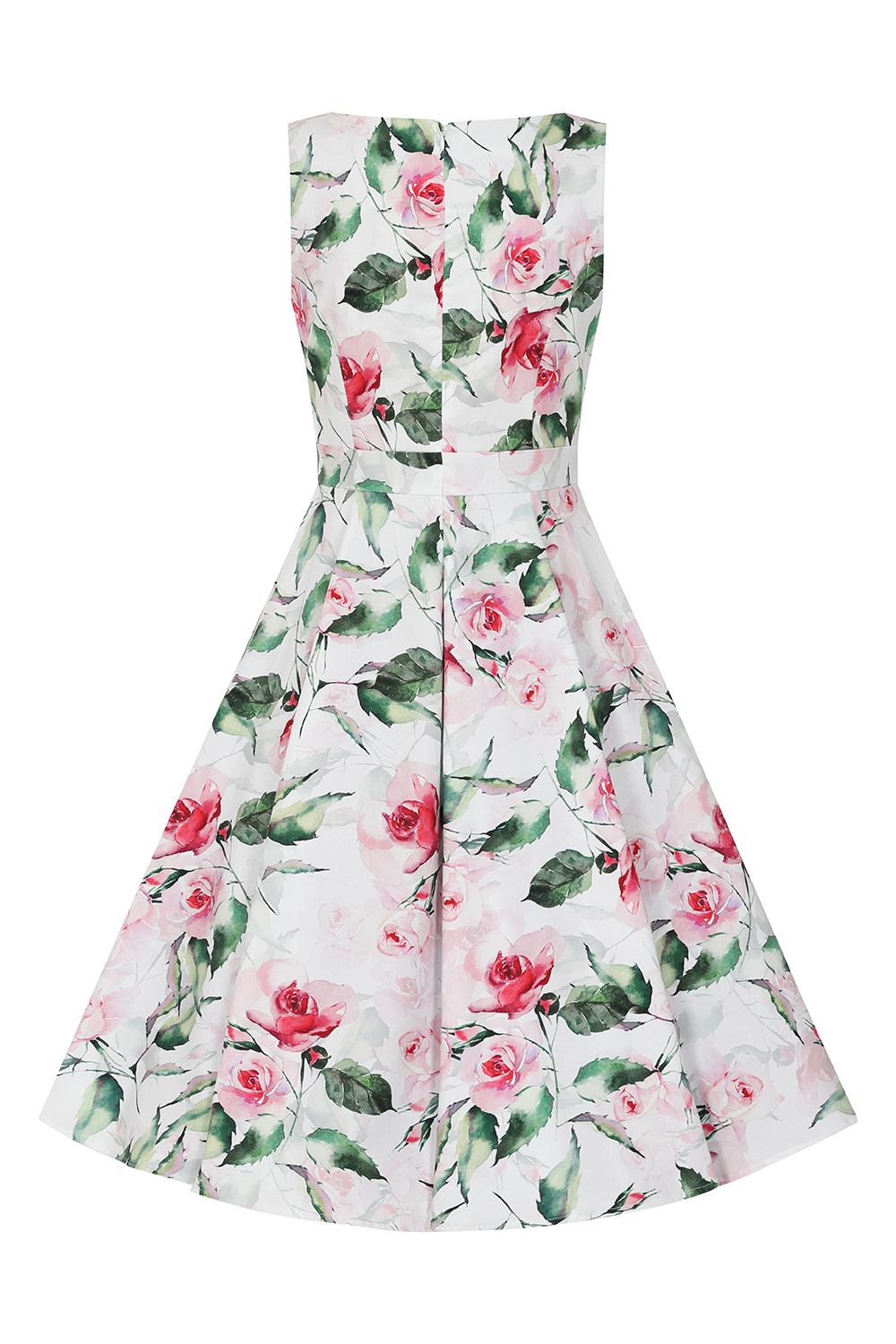 Summer Floral Swing Dress